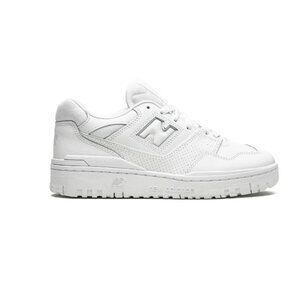 New Balance 550 Triple White Sneakers Size 7 Boys